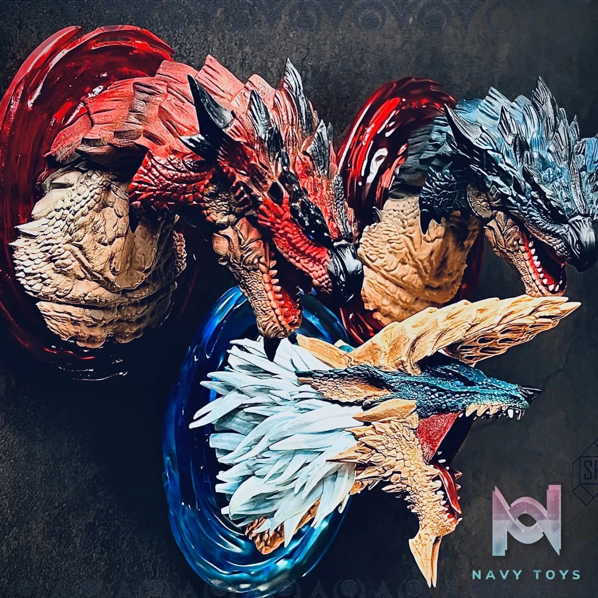 Spark Thinker Studio – Monster Hunter Small Scale Head Statue #1