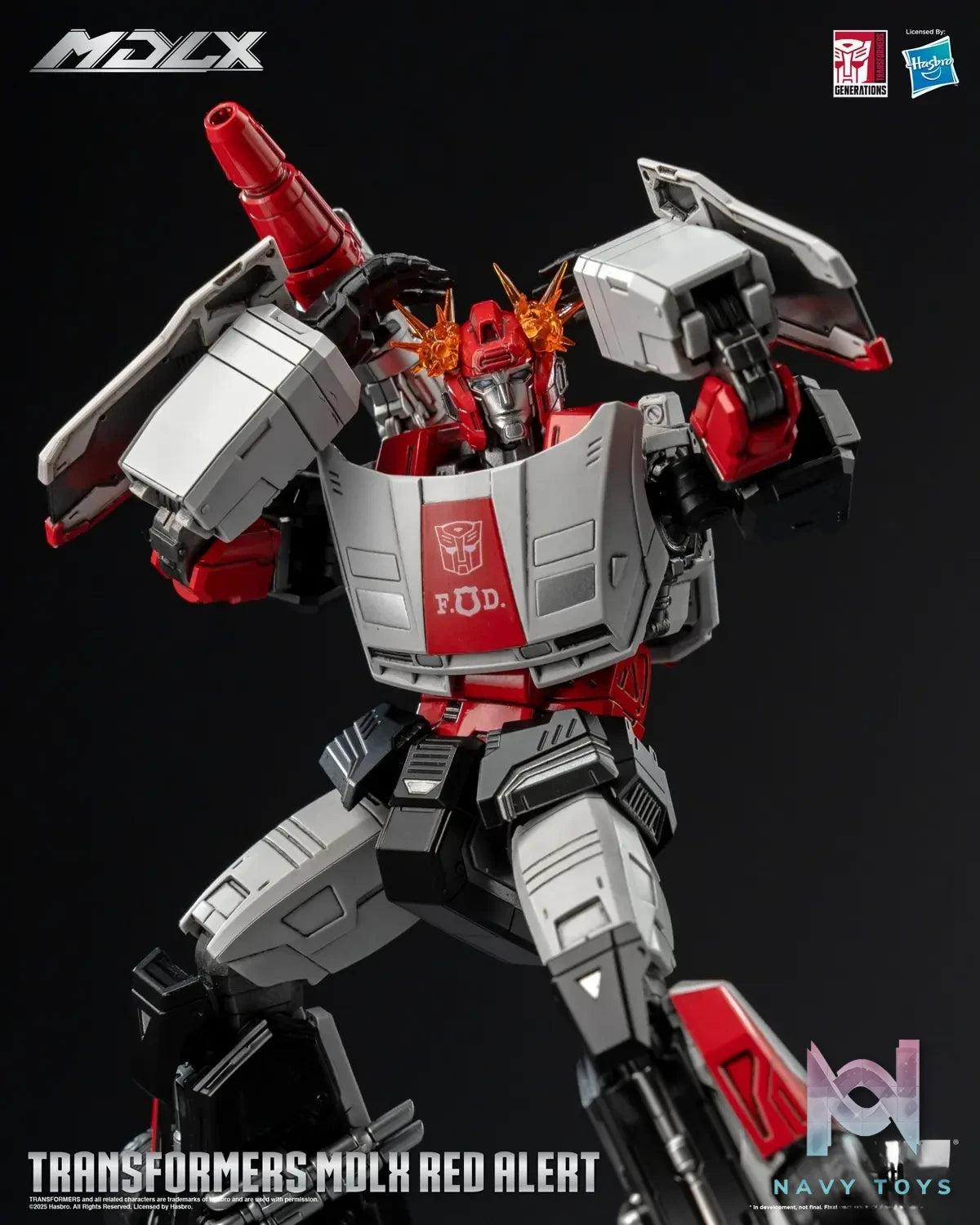 Threezero – Transformers MDLX Red Alert 3Z08330W0 (Licensed)
