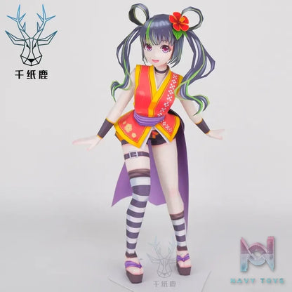 Qian Zhi Lu Studio – VTuber Series 3D Paper Model DIY