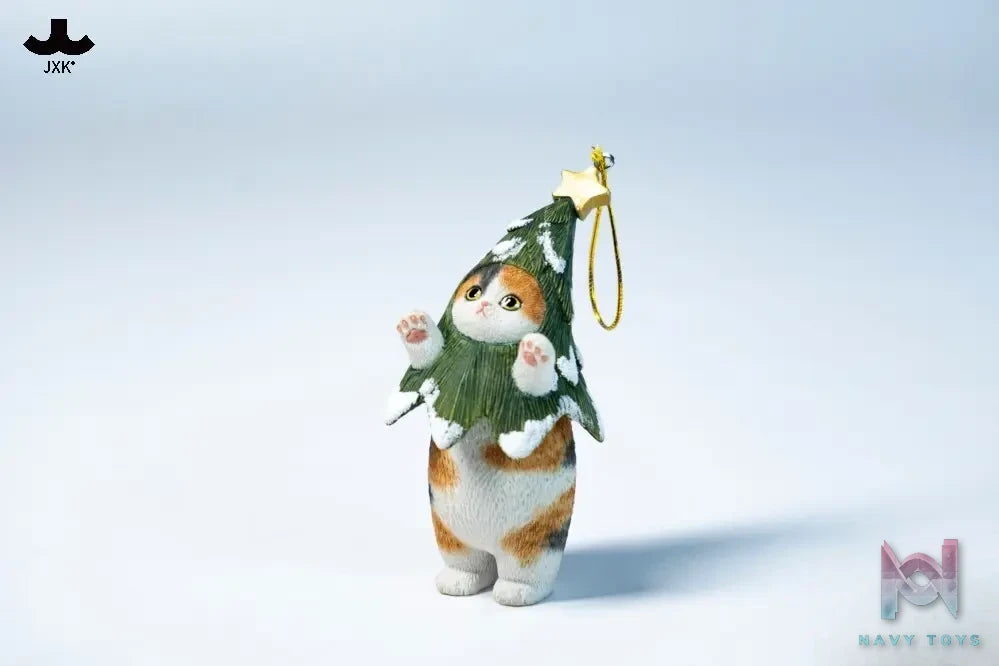 JXK – Christmas Tree Cat JXK325-1A/B/C/D JXK325-2A/B/C/D (Licensed)