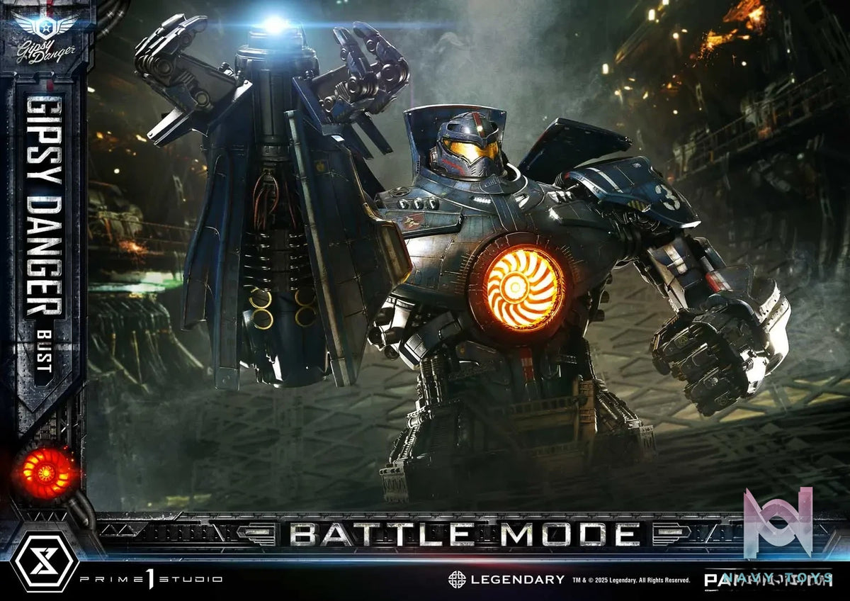 Prime 1 Studio – Life Size Bust Pacific Rim (Film) Gipsy Danger Battle Mode LSPACRIM-02 (Licensed)