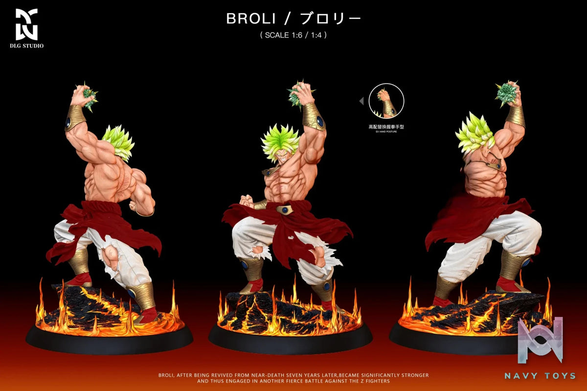 DLG Studio – Broly Single Character Museum Statue Series Dragon Ball