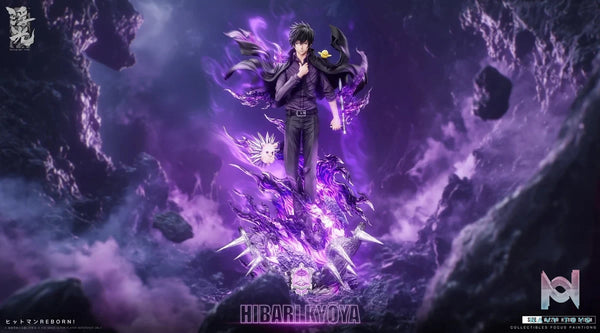 Kyoya Hibari resin statue Floating Light Studio anime figure