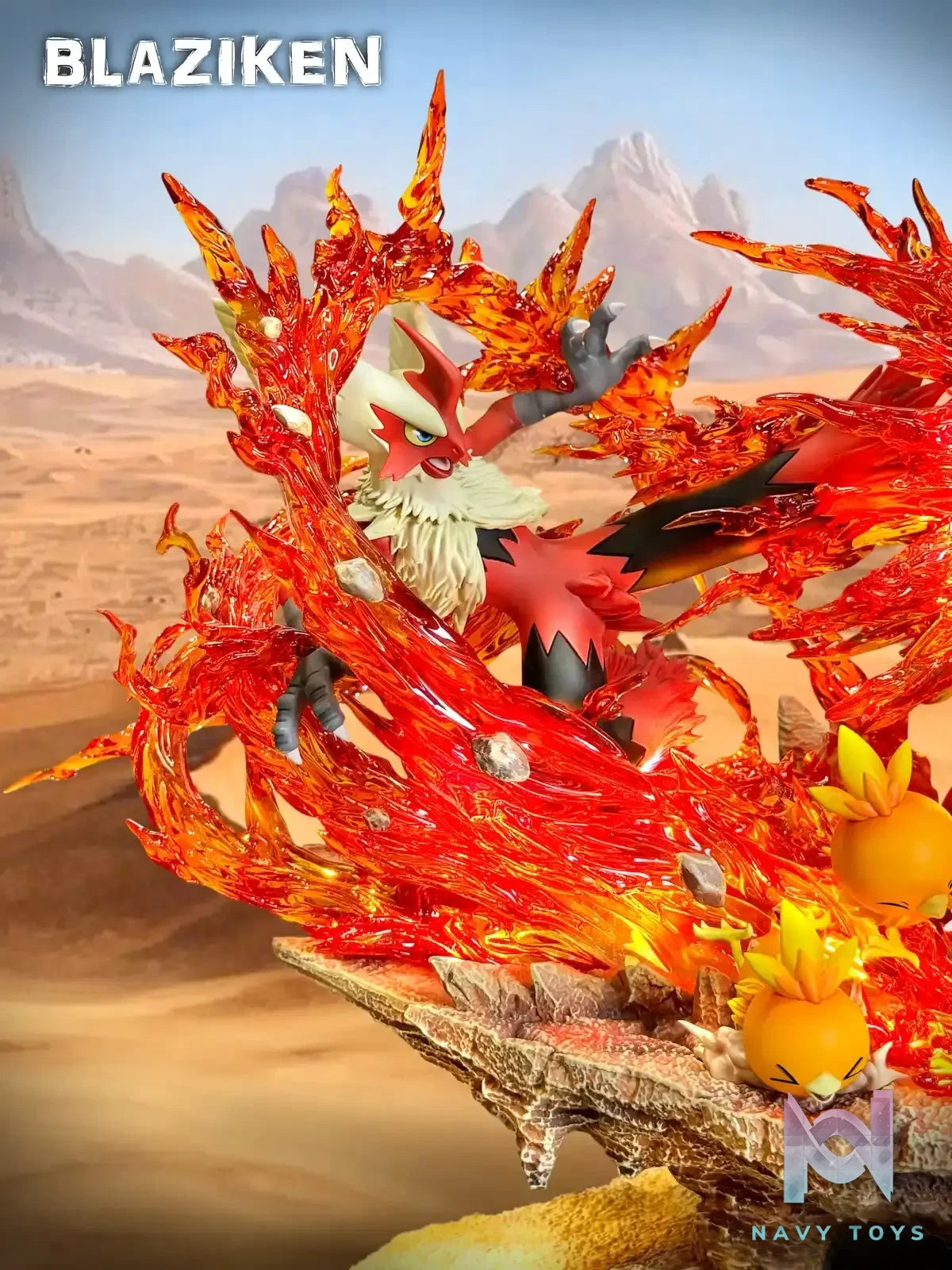 ppap studio – Pokémon Blaziken Evolution Set