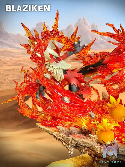 ppap studio – Pokémon Blaziken Evolution Set
