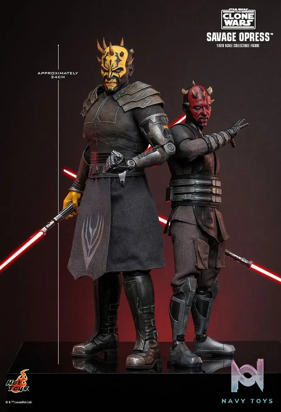 Hottoys Studio – Star Wars: The Clone Wars™ Savage Opress 1/6 scale Collectible Figure TMS136