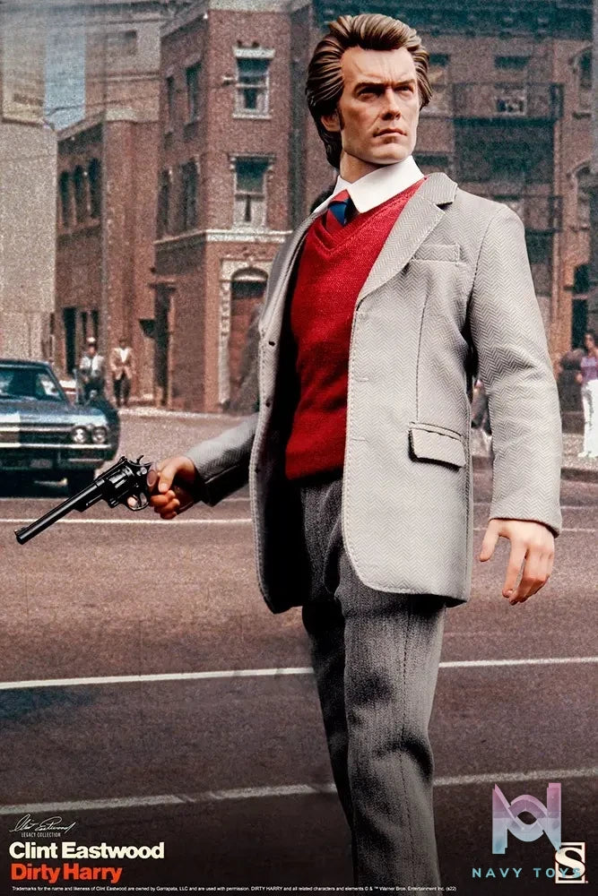 Sideshow Collectibles – Dirty Harry Harry Callahan 1/6 Scale Action Figure 100452 (Licensed)