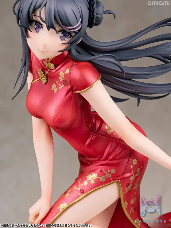 WING – Rascal Does Not Dream of Bunny Girl Senpai Mai Sakurajima Chinese Dress ver. 1/7 Complete Figure (Licensed)