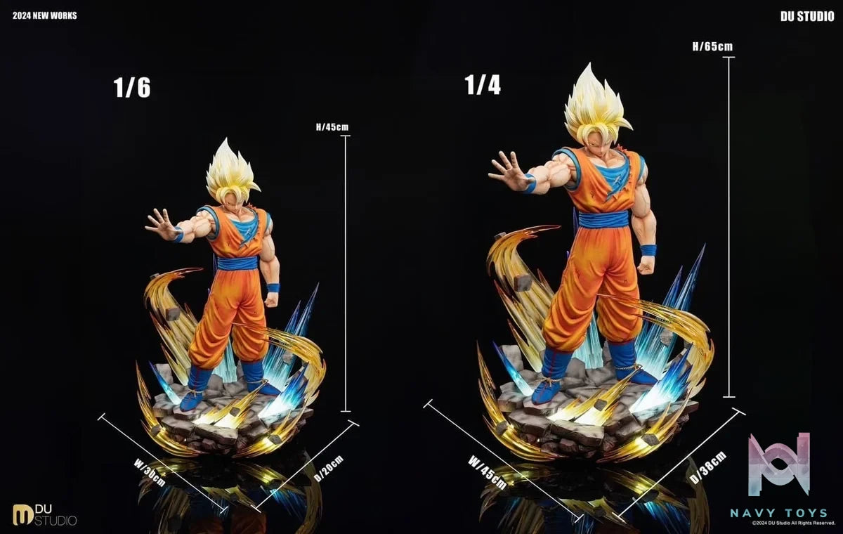 Son Goku SSJ - Dragon Ball - DU Studio resin statue DU studio anime figure