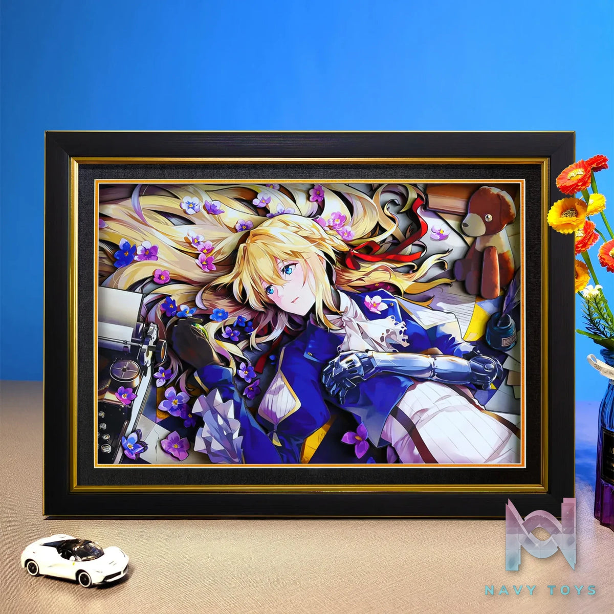 Yu Zhi Jiang Studio – Violet Evergarden Series #2 3D Decorative Painting Violet Evergarden