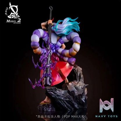 Model 2 Studio -One Piece POP MAX Yamato special effects parts 2.0 (excluding characters)