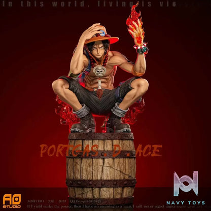 AO Studio – One Piece Three Pirate Brothers Resonance Series – Ace