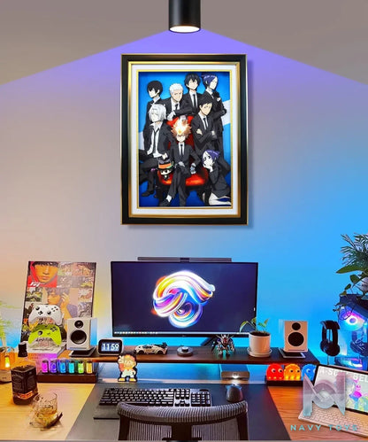 KALA HOME Studio – Katekyo Hitman Reborn! Multiple Characters #01 3D Decorative Painting Katekyo Hitman Reborn!