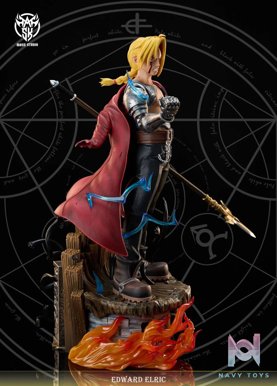 Edward Elic resin statue mask studio anime figure