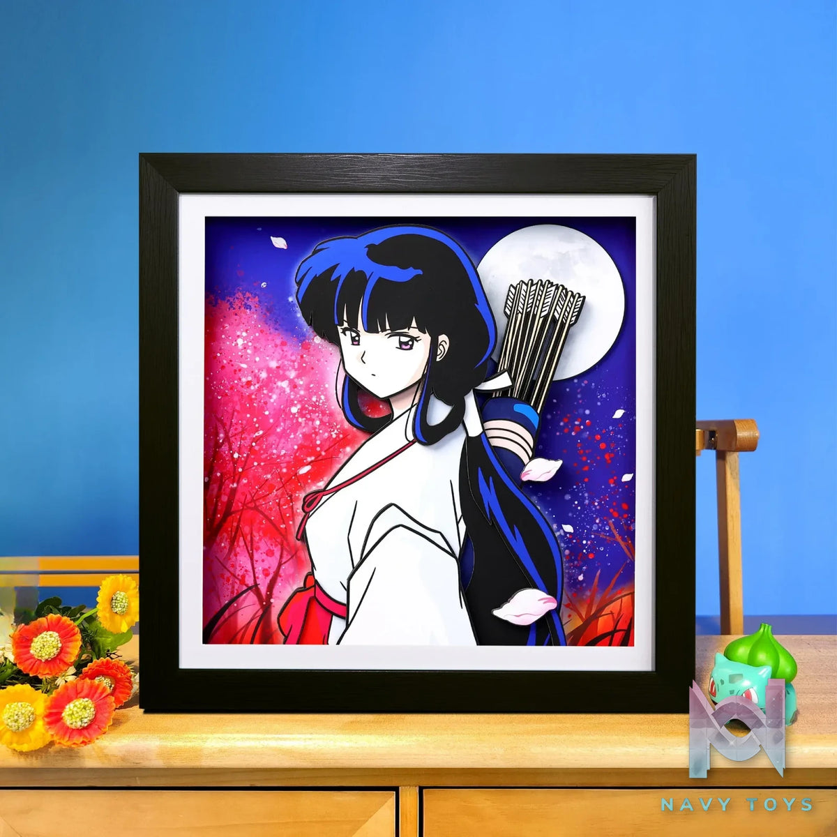 Yu Zhi Jiang Studio – Kikyo 3D Decorative Painting Inuyasha