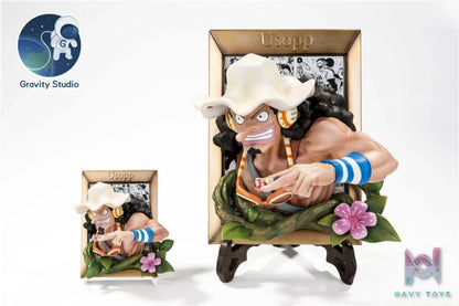 Gravity Studio – One Piece Zoro Nami Usopp 3D Photo Frame