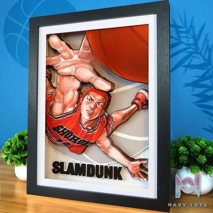 KALA HOME Studio – Hanamichi Sakuragi #02 3D Decorative Painting Slam Dunk