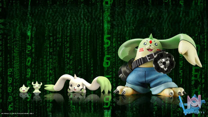 Vzai Studio – Terriermon X Lopmon Evolution Line Digimon