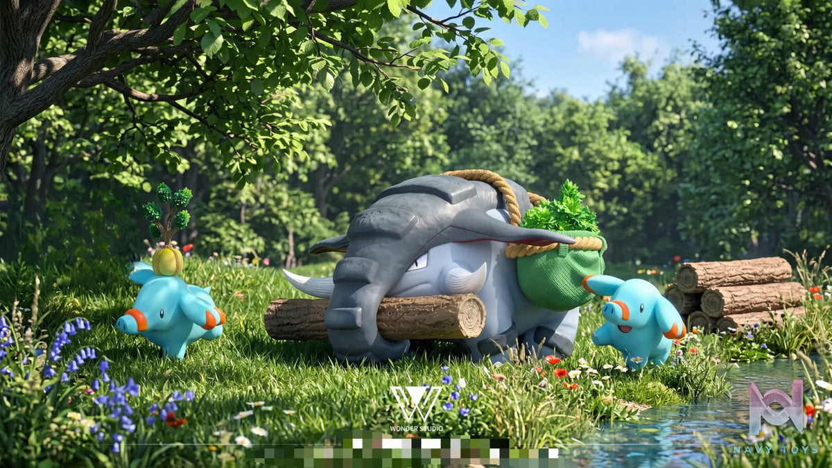 Wonder Studio – Donphan Evolution Group Pokémon