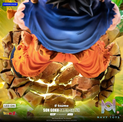 Tsume Studio – Dragon ball Son Goku Super Saiyan HQS Dioramax (Licensed)