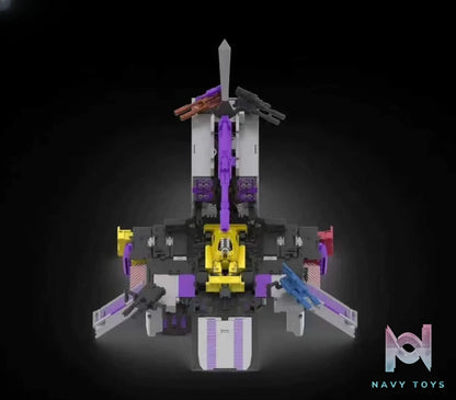 X-Transbots Studio – MX-12T Gravestone Motormaster Youth Version x MX-12B Trailer for MX-12A Gravestone Motormaster w/MX-12C Accessory Pack Transformers
