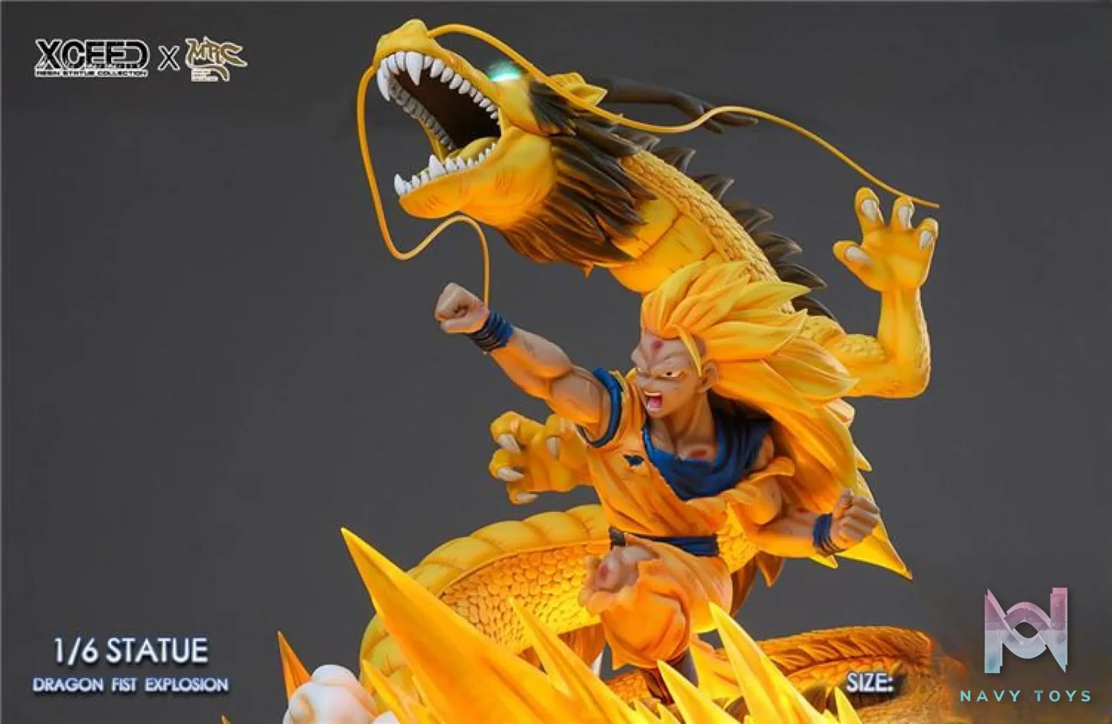 XCEED X MRC Studio – Dragon Ball Goku Dragon Fist Explosion