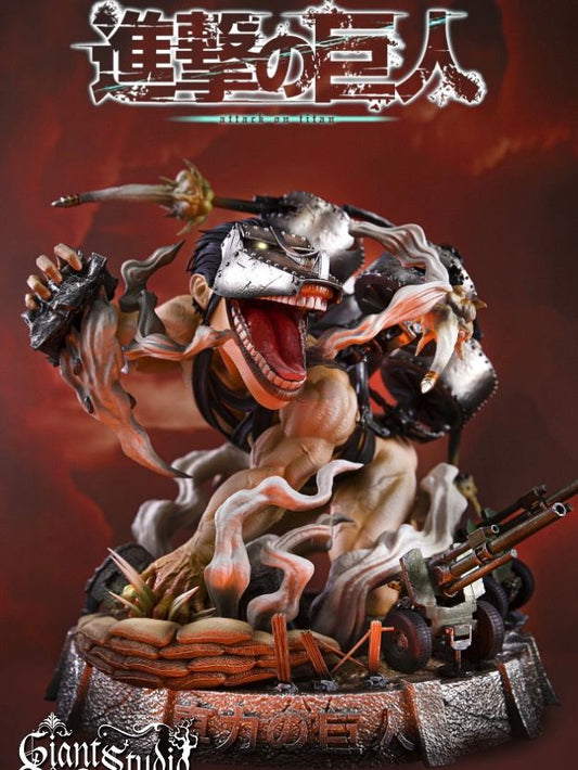 Cart Titan - Attack On Titan - Giant Studio resin statue giant studio anime figure