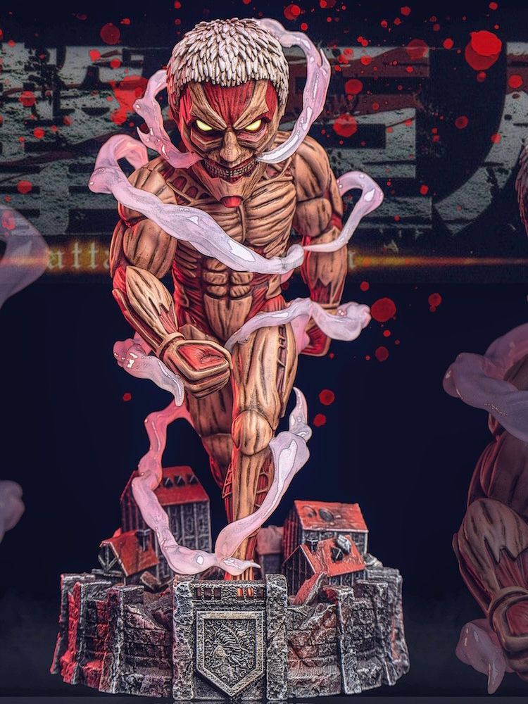 Armored Titan - Attack On Titan - Warhead Studio resin statue warhead studio anime figure