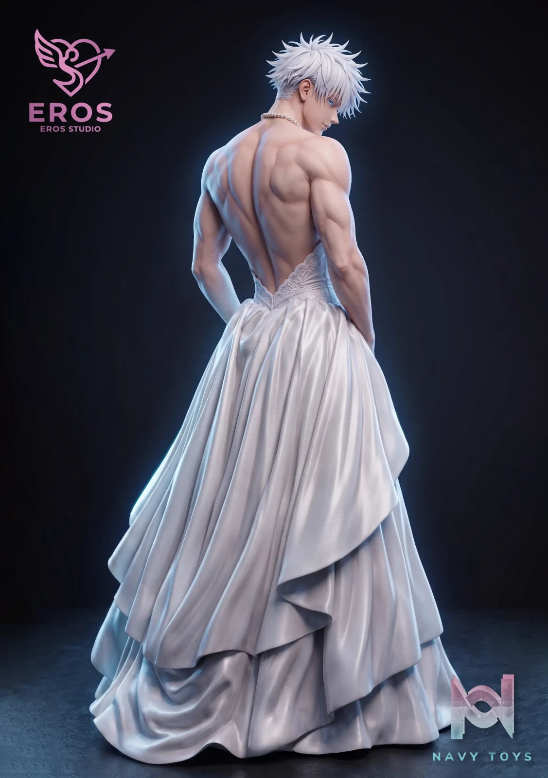 Eros Studio – Satoru Gojo Wedding Dress Jujutsu Kaisen
