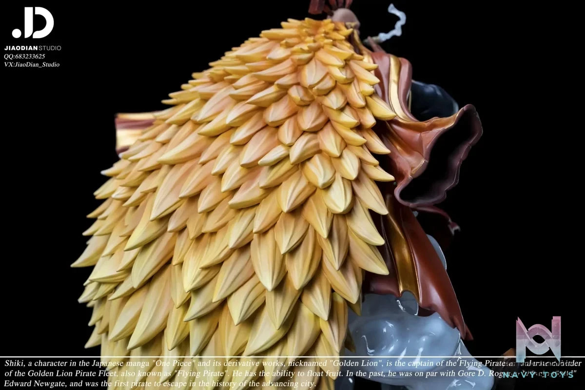 JIAO DIAN Studio - One Piece POP Series BOSS Chapter 1 Shiki resin statue Navy Toys anime figure