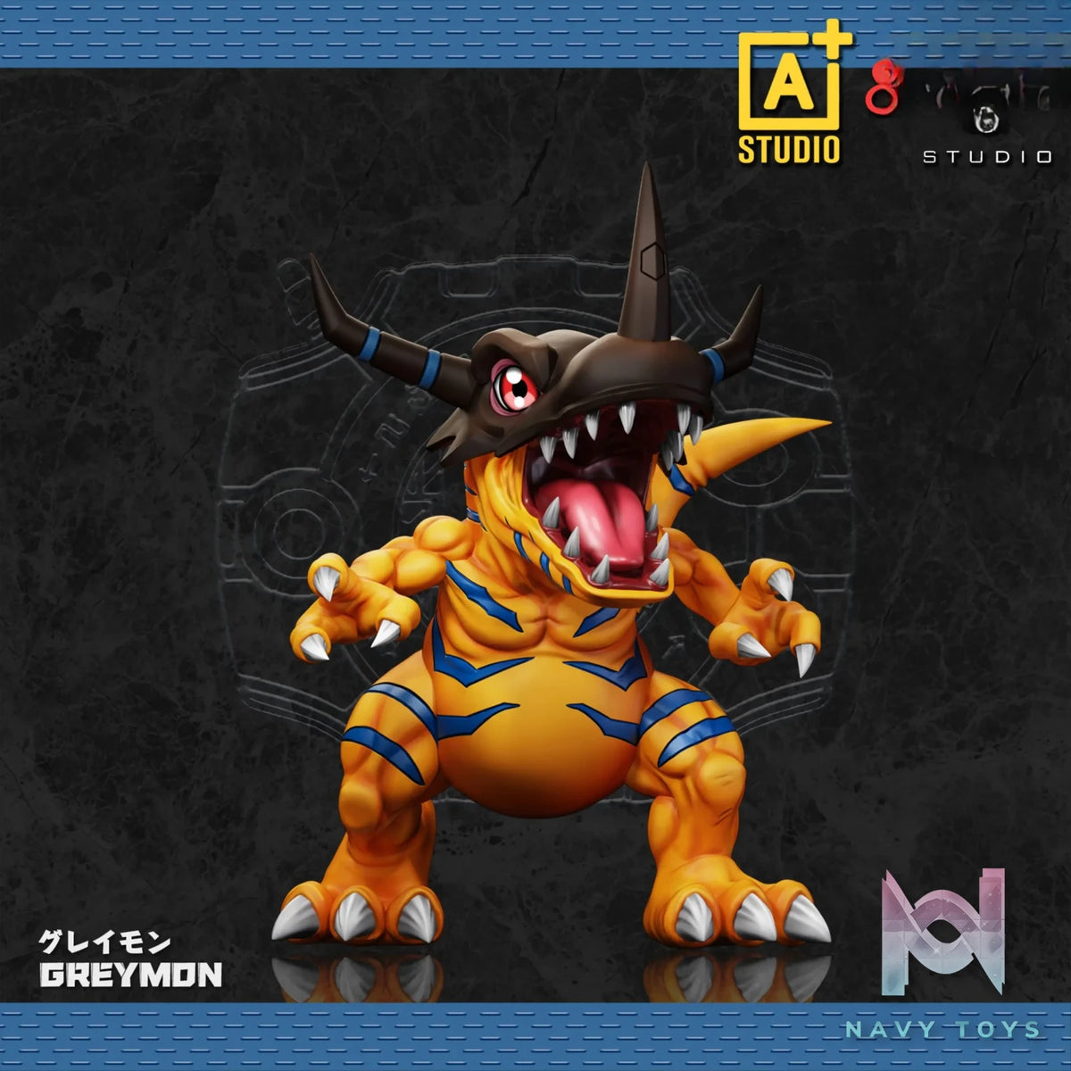 A+ Studio – Greymon Digimon