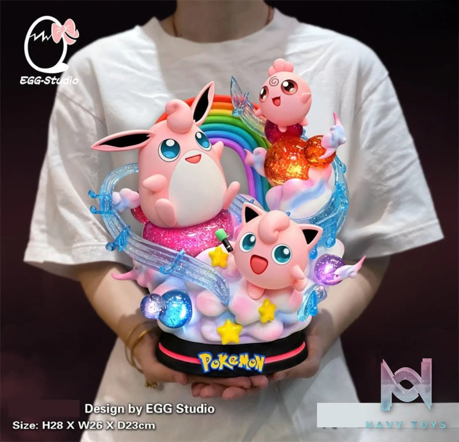 EGG Studio – Pokémon Wigglytuff Evolution Series