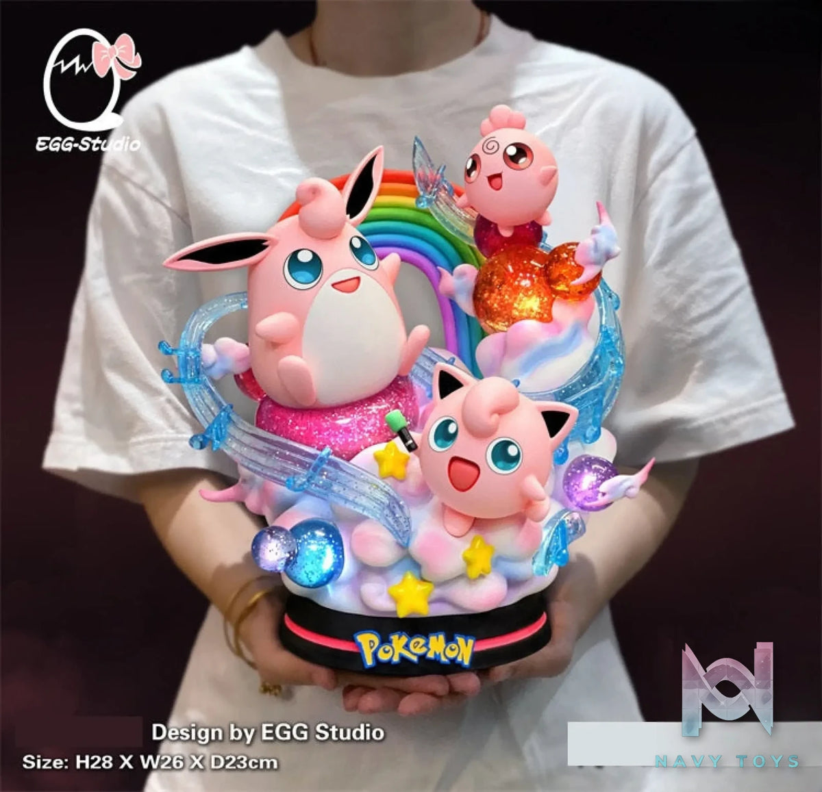 EGG Studio – Pokémon Wigglytuff Evolution Series
