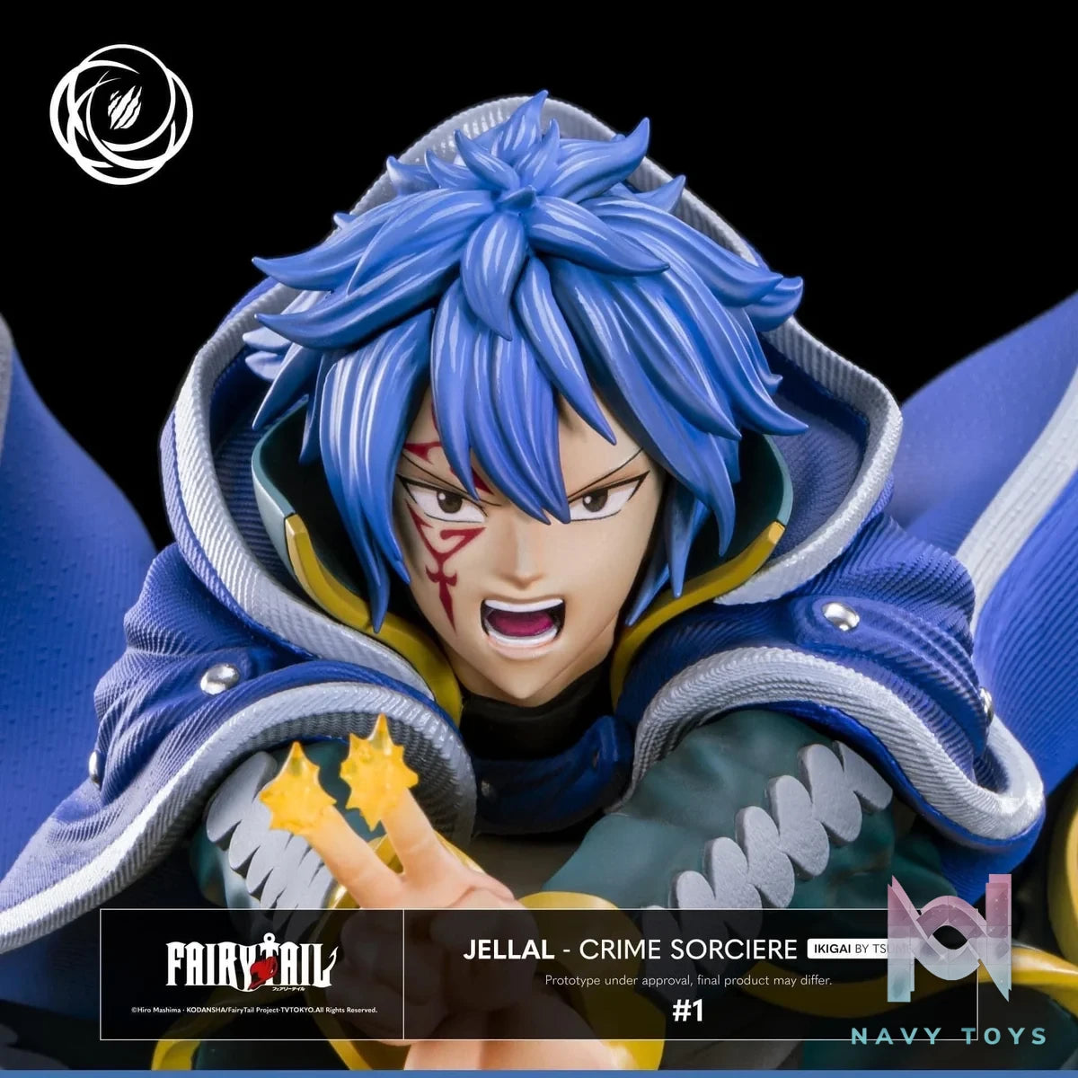 Jellal Fernandez resin statue Tsume Art Studio anime figure