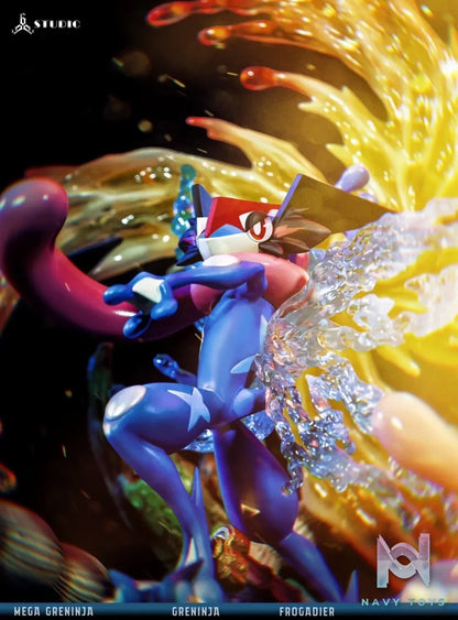 666 Studio – Mega Greninja Water Shuriken All Out Pokémon
