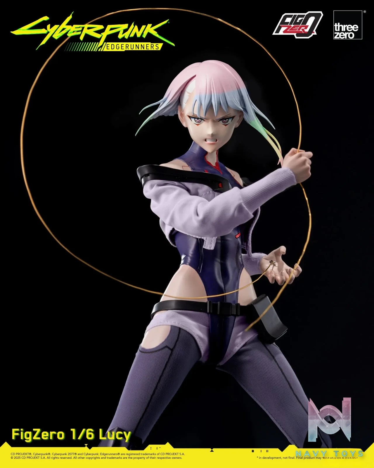 Threezero – Cyberpunk: Edgerunners FigZero 1/6 Lucy 3Z06000W0 (Licensed)