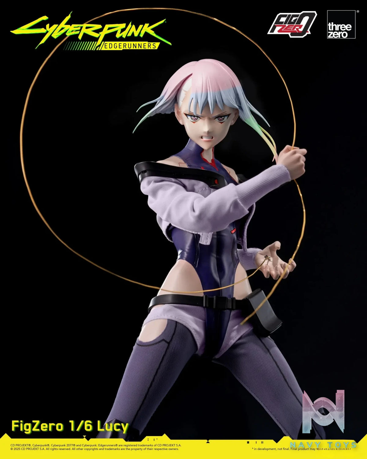 Threezero – Cyberpunk: Edgerunners FigZero 1/6 Lucy 3Z06000W0 (Licensed)