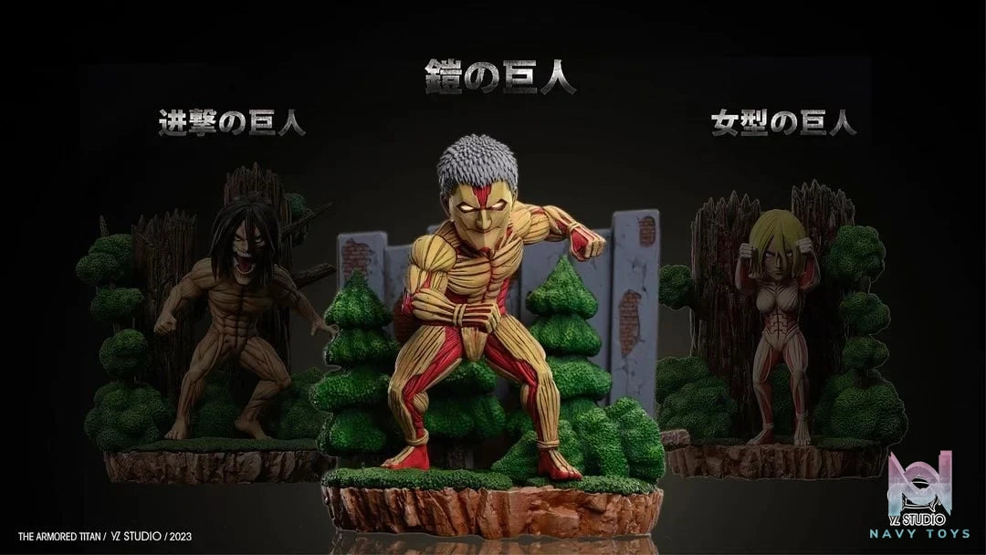 Armored Titan - Attack On Titan - YZ Studio resin statue yz studio anime figure