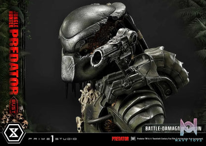 Prime 1 Studio – Premium Bust Predator (Film) Jungle Hunter Predator Battle-Damaged PBPR-03 (Licensed)