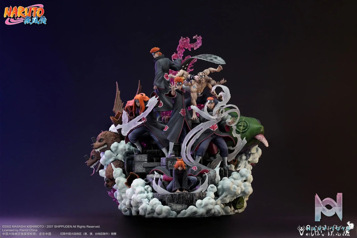 HEX Collectibles – Naruto Shippuden Ultimate Diorama Statue Professional – The Six Paths Of Pain (Licensed)