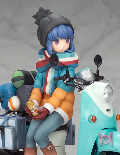 Alter – Yuru Camp Rin Shima with Scooter 1/10 Complete Figure (Licensed)