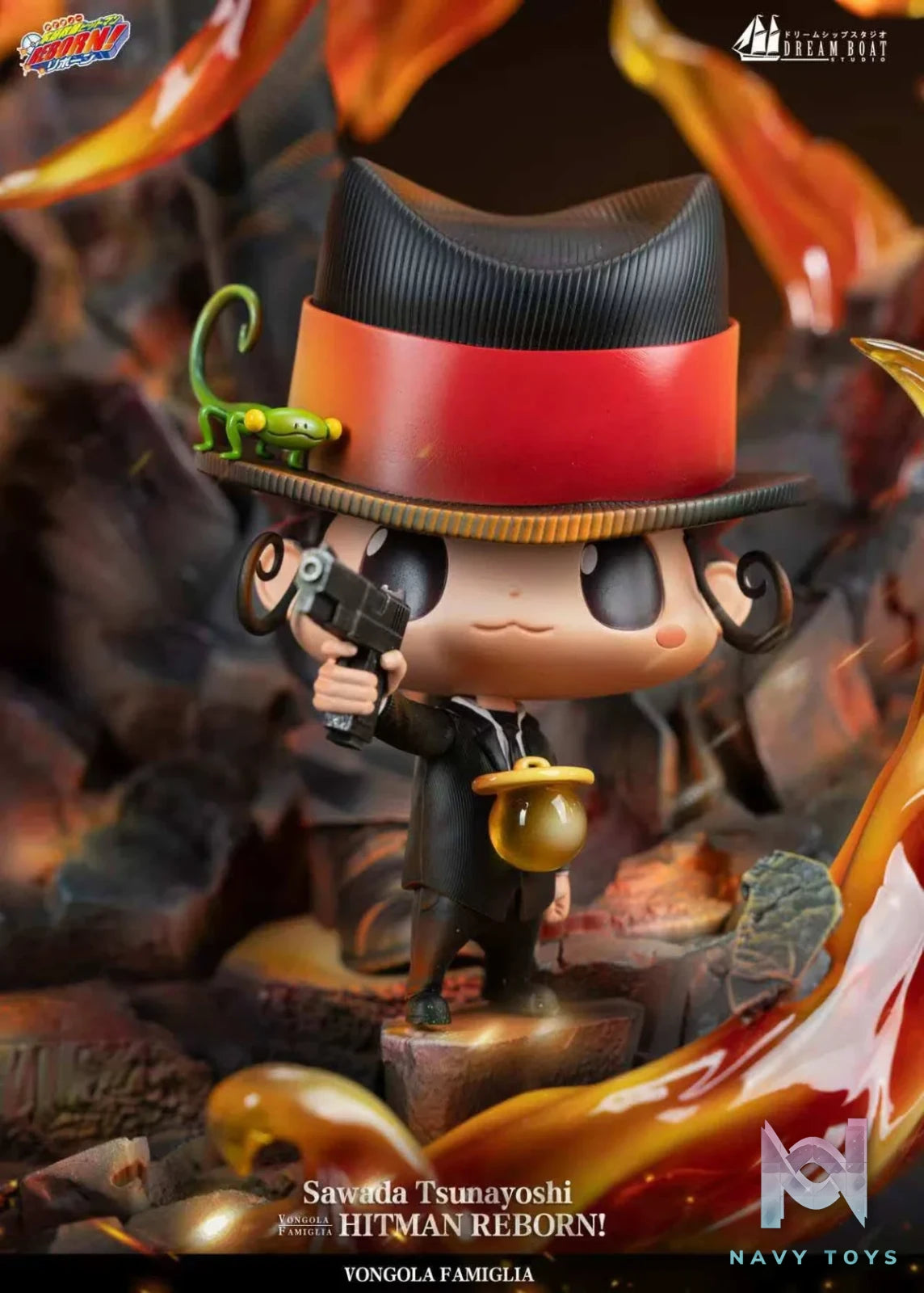 Tsunayoshi Sawada resin statue Dream Boat Studio anime figure
