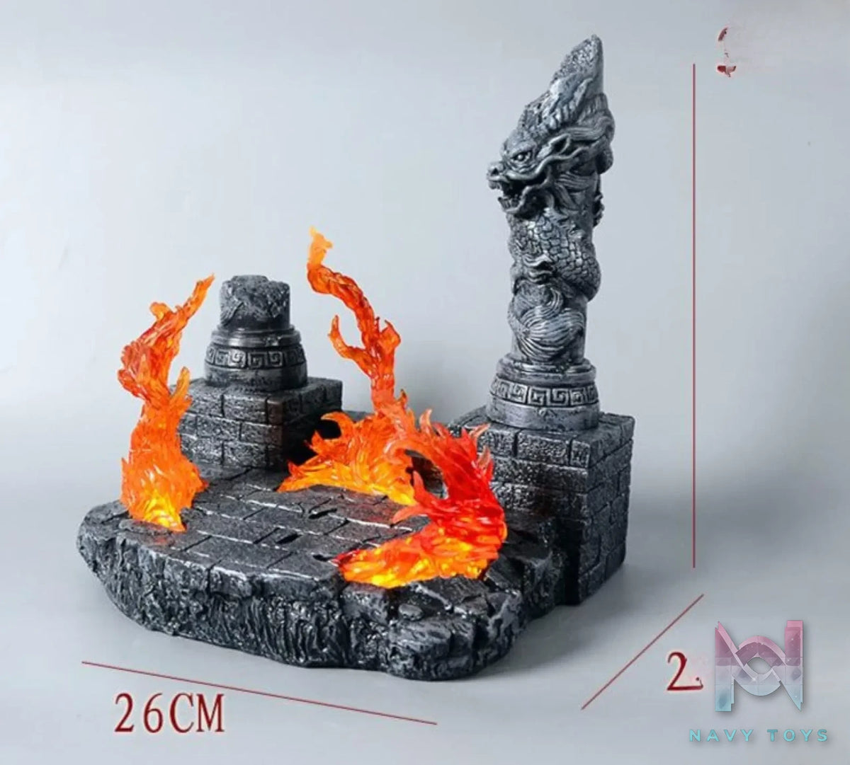 Super Studio – Fire Base with Lighting Effect Base