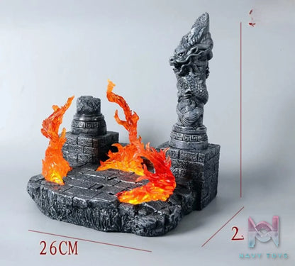 Super Studio – Fire Base with Lighting Effect Base