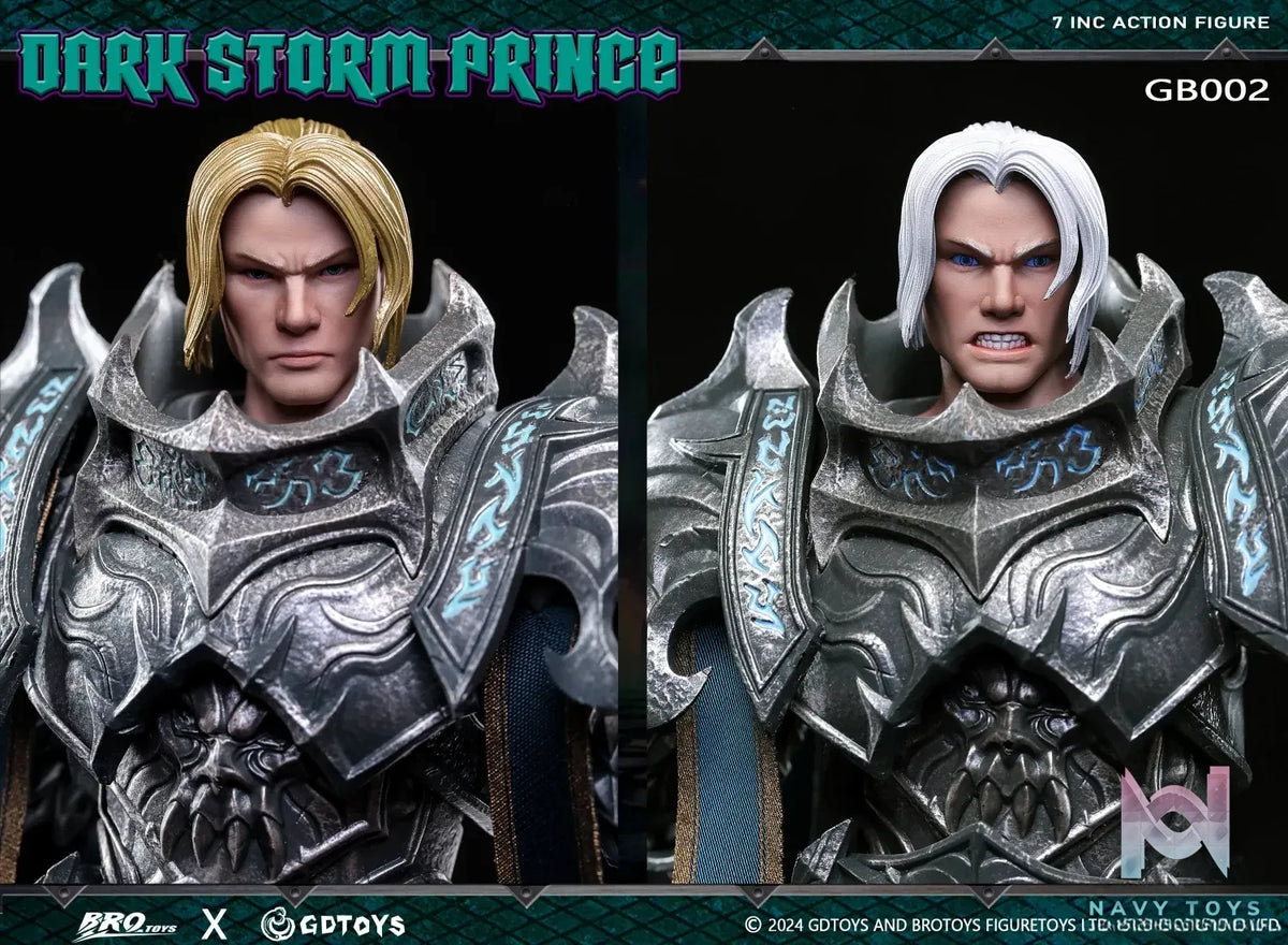GDTOYS Studio & BROTOYS Studio – Dark Storm Prince 7 Inch Action Figure GB002 (Licensed)