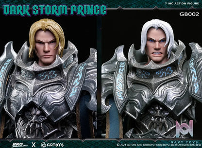 GDTOYS Studio & BROTOYS Studio – Dark Storm Prince 7 Inch Action Figure GB002 (Licensed)