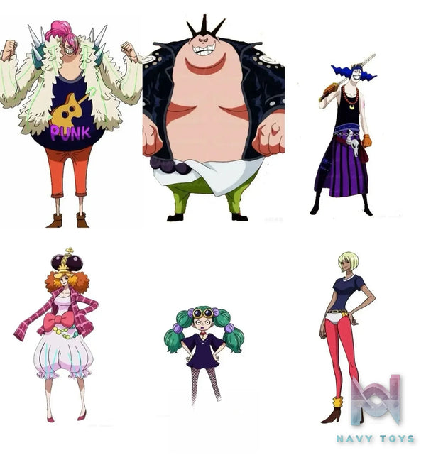 Black Studio – Six Officers of the Kid Pirates One Piece