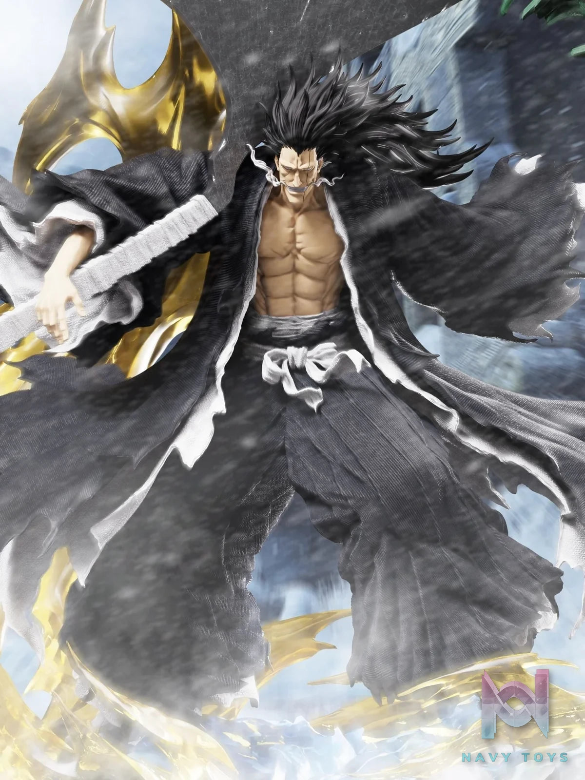 Zaraki Kenpachi - Bleach - Win Shares Studio & C4 Stduio resin statue Win Shares Studio & C4 Studio anime figure