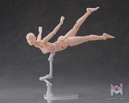 Max factory – Nishimura Style Drawing Doll Olive Gray X Olive FLESH (Licensed)