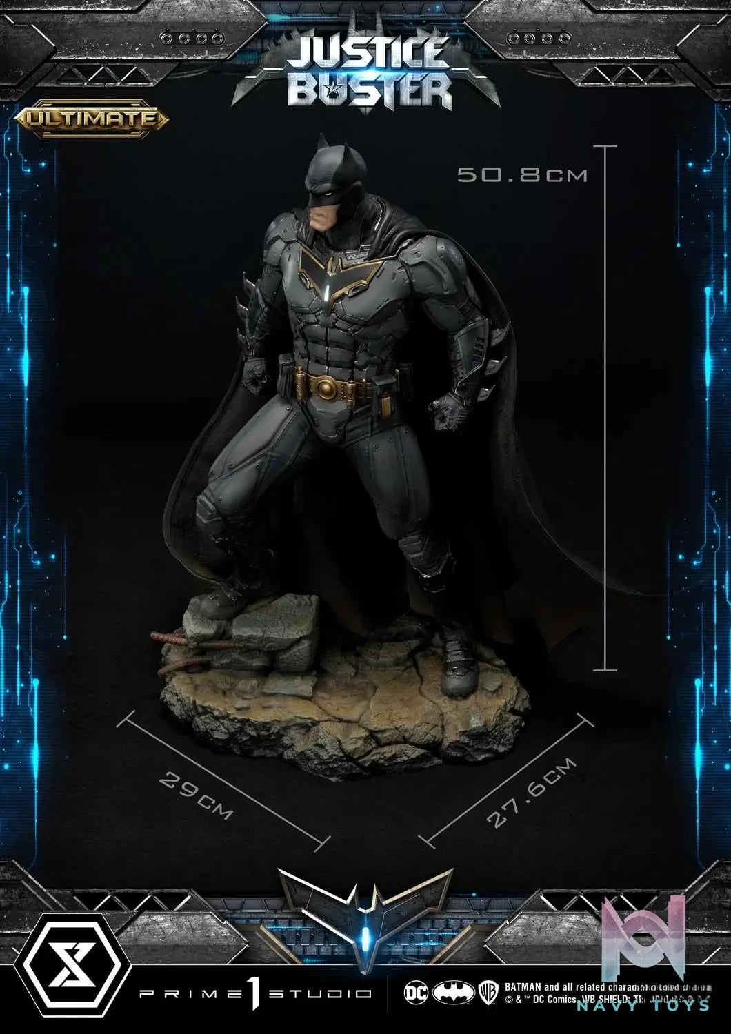 Prime 1 Studio – DC Justice League (Comics) Justice Buster UMMDC-03 & UMMDC-03UTS (Licensed)